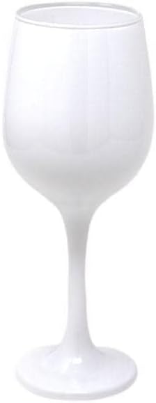 Vikko Decor White Wine Glasses: 11 Oz Fancy Stemware - Thick & Durable - Dishwasher Safe - Great For Wine Tasting - Set Of 12 Decorative Goblets