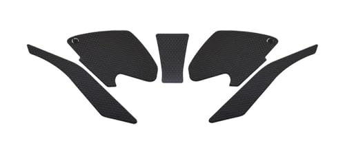 Genouillère de protection caoutchouc pour réservoir Yamaha YZF R3 R25 grip anti-glisse noir