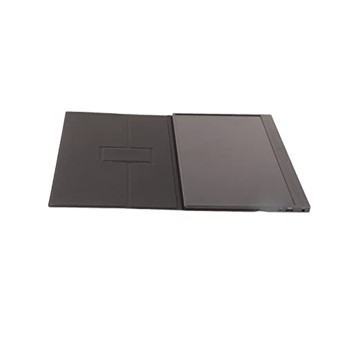 FOLOSAFENAR FHD-Computerdisplay, 14 Zoll 100–240 V tragbarer Monitor 16:9 Breitbild-Doppellautsprecher 178 Grad mit magnetischer Abdeckung für Mobiltelefon(#1)