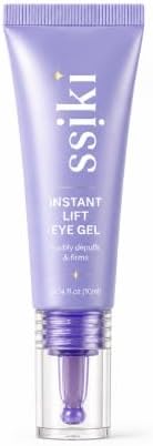 LivingRoot Ssiki Instant Lift Eye Gel with Precision Applicator, 0.34 Fl Oz