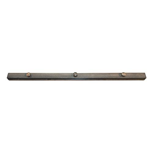 Image of RRD Amish Made Quilt Rack Wall Mount - Rustic Tapestry Hangers for Rugs, Tapestries & Quilts - Maple Wood, Antique Slate Stain, 30'