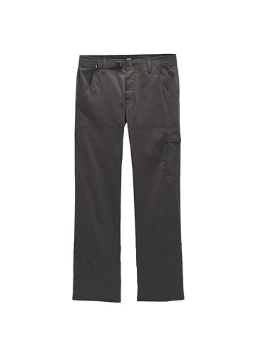 prAna Men's Standard Stretch Zion Pant, Dark Iron, 32x30