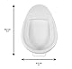 PEPE Mobility - Bettpfanne für Erwachsene, Kunststoff, Nachttopf Bett, Urinflaschen Männer Frauen, Alte Menschen, Bed Pan Adults