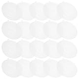 PENIKOKO 20 Stück Teiliges Wiederverwendbare Gesichtsmaske Gießformen aus PVC DIY Gesichtsmaskenplatten für Hautpflege Praktische Leichte und Kompakte Maskenform für Sicheres Einfaches