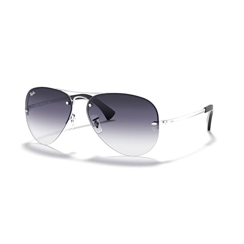 Ray-Ban RB3449 Aviator Sunglasses For Men For Women +BUNDLE with ACCESSORY EYEWEAR KIT