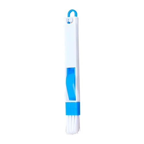 Luojuny Brosse de Nettoyage de rainure Nettoyer de fenêtre de Clavier léger et épuré pour la Maison pour la Maison Bleu Cover