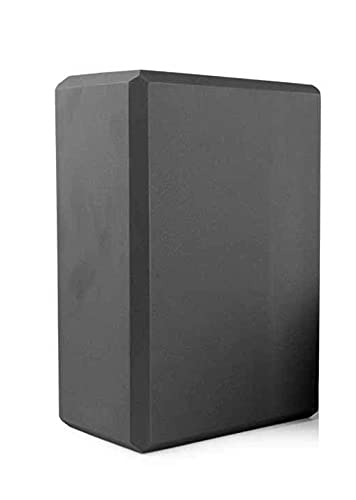 IRIS Fitness Yoga Block EVA Foam Brick Provides Stability Balance & Support, Improve Strength and Deepen Poses Exercise Blocks - Great for Yoga, Pilates, Workout, Fitness & Gym (Black)-image-43