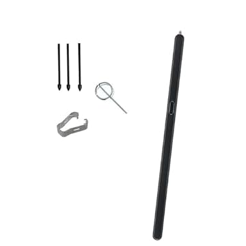 Z Fold 5 S Pen Fold Edition Galaxy Z Fold 5 Slim S Pen + pontas de caneta para Samsung Galaxy Z fold5 S Pen Z Fold 5 Stylus Pen + pontas de substituição + pino de ejeção (preto)