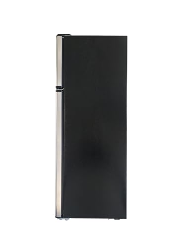 Image of ARCTIC CHEF 10.0 Refrigerator /Freezer-Reversible Door-Frost Free-Transparent Crisper-Adjustable Glass Shelves-PLATINUM, 10 cu ft
