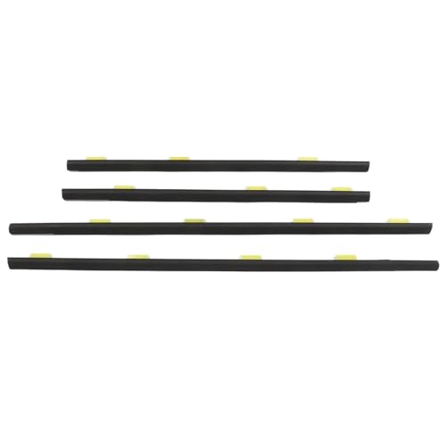 Joint d'étanchéité de vitre pour CRV 2002-2006 | Lot de 4 pièces pour portières