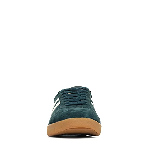 Image of Gola Men's Hurricane Suede Navy /Off-White /Moody Orange /Gum 9 M