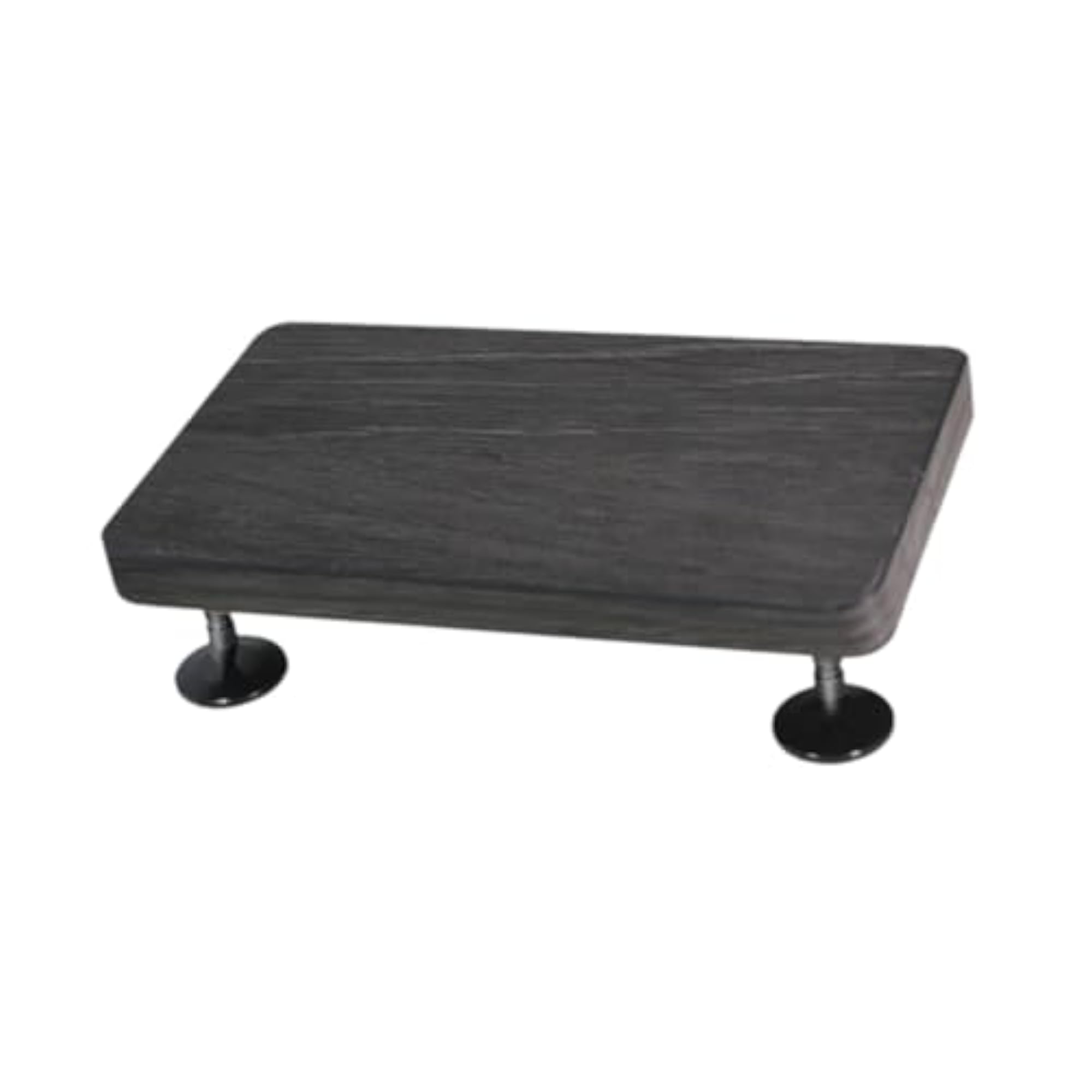 Wood Desktop Speaker Stand for Music Studio Speakers, Black