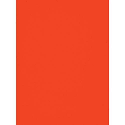 Darice Sticky Back Stiff Felt Sheet Red 9 x 12 inches (5-Pack) FLT-0433