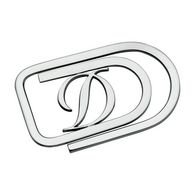 Pince à billets S.T. Dupont palladium argenté | Clip de luxe pour homme