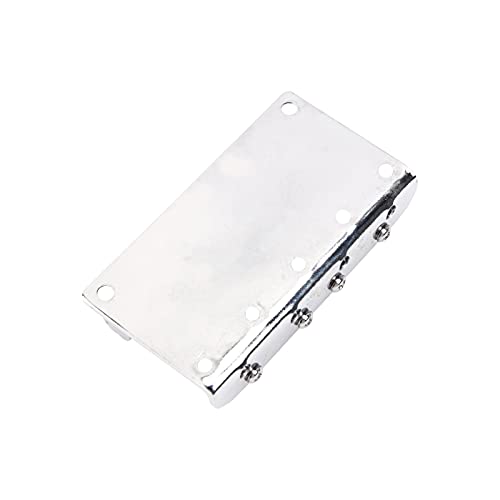 Yootones 1Pcs Yootones Bass Hardtail Bridge Brass Saddles Compatible With Bass Bridge 4 String Original Jazz Bass Or Precision Bass  thumb #4