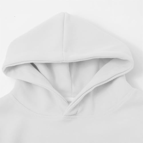 Cotton Hoodies for Teen Girls Kids Casual Loose Basic Solid Color Sweatshirt with Pocket Fall Winter School Trendy Outfits4