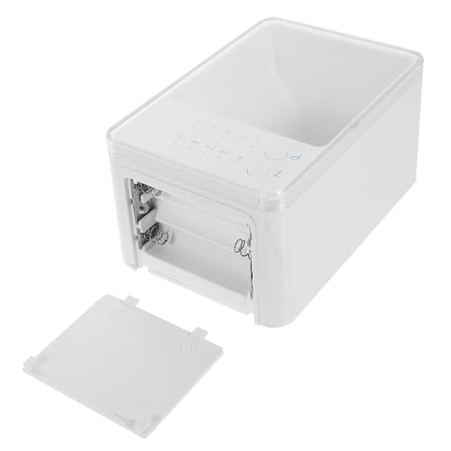 Hohopeti 1 Set Mini Automatic Fish Feeder Fish Tank Supplies Abs Material Prevent Food Stuck