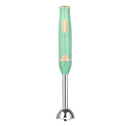 Tuesoa Batidora de Mano de Inmersión, Picadora Eléctrica de Alimentos y Verduras, Máquina de Cocina Manual para Alimentos Complementarios, Enchufe Europeo, Verde