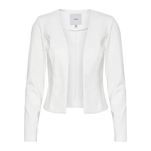 ICHI IHKATE Short BL Damen Blazer Kurzblazer Jacke, Größe:M, Farbe:Cloud Dancer (114201) Cover