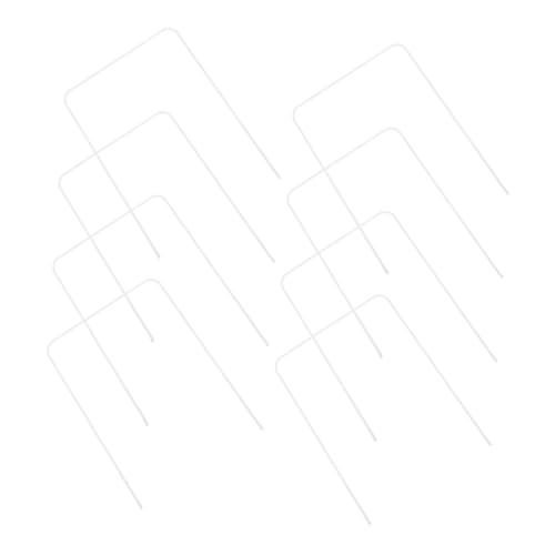 BRIGHTFUFU Croquet Game Parts Metal Wire Goal Frames Ground Spikes Stakes Multiplayer Lawn Game Accessories