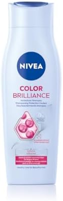 NIVEA Color Schutz pH-Balance Shampoo (250 ml), feuchtigkeitsspendendes Haarshampoo für längere Farbbrillanz, Shampoo für gefärbtes Haar mit Color Pflege-Komplex