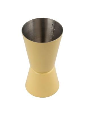 Dosa - Vaso medidor de acero inoxidable Ø4,5 cm, línea Summer Party cuenta onzas