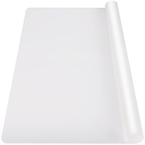 Ewen Tapete de silicona extra grande de 39.4 x 23.5 pulgadas, 2 mm, grueso resistente al calor, tapete de silicona para encimera de cocina, bar, banco de trabajo, cubierta protectora para freidora de