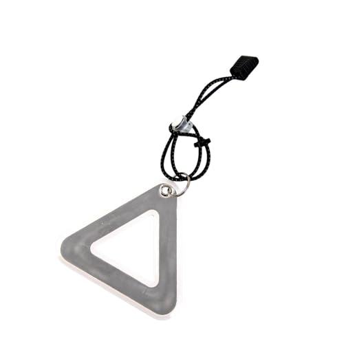 ���˃y���_���g ? PVC �h�� 6.5x7cm�A���F���̍����O�p�`�̎��]�Ԉ��S���� |�o�b�N�p�b�N���]�ԃT�h�����O�W���M���O��ԓo�R��n�C�L���O�p�u���݂艺���X�g���b�v
