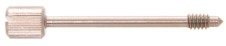 RAF Electronic Hardware RAF-1014 Slotted Knurled Head Captive Panel Screw 6-32 Thd., 3/4 Long