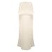 Womens Satin High Waist Elastic Maxi Skirt Silk Elegant Dressy Bodycon A-Line Long Skirts Cocktail Party Outfits Beige