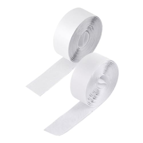 HEMOTON Pedal Board Sticky Tape Guitar Pedal Mounting Tape Hook and Loop Straps 2 Rolls