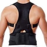 ✅FÁCIL DE USAR - Mejorar tu postura es tan fácil como ponerte este corrector y ajustar sus correas de velcro.