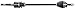 Diversified Shaft Solutions 7214N CV Axle Shaft