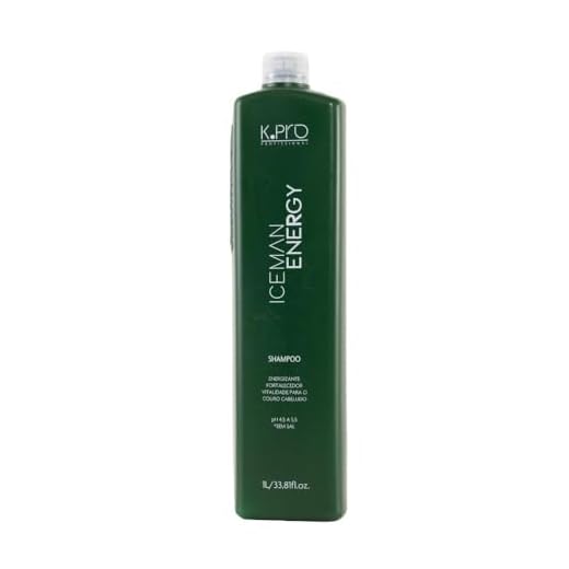 Shampoo Energizante KPro Ice Man Energy Profissional 1l
