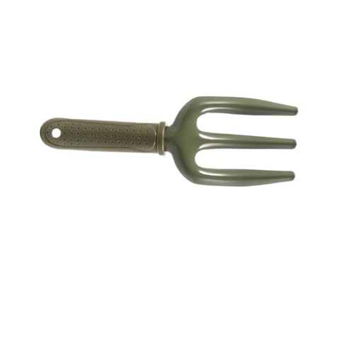 MERRYHAPY 2 piezas Herramienta de Plantación y Deshierbe con Horquilla de Mano Antideslizante Tenedor de Jardín de Púas Resistente y Ergonómico para Suelo y Flores