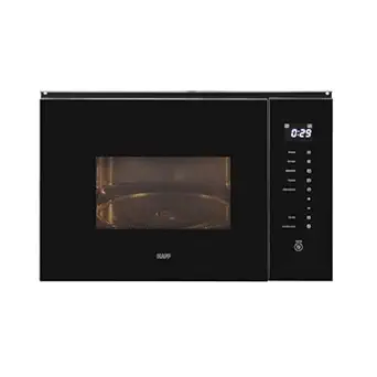 Kaff KMW HN6 BLK Built-in Microwave Oven for Kitchen, 28 Litre with Touch Control | Microwave, Grill, Defrost & Combination Programming Mode (Black)