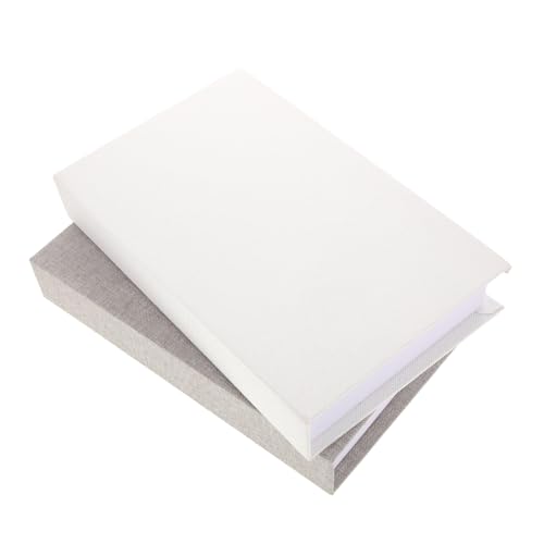 FUNOMOCYA 2pcs Fake Books Decorative Bookshelf Display Faux Books for Decor Tabletop Ornament