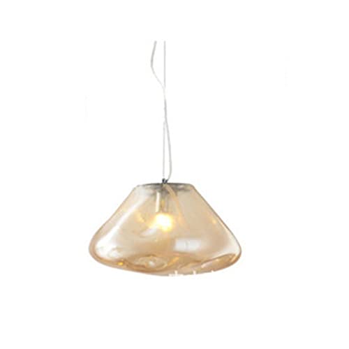 Lámpara colgante de cristal irregular CNCNSH moderna para techo de comedor y dormitorio