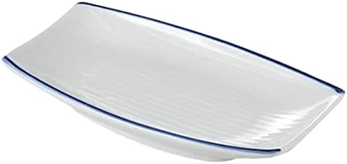 10個セット口紺舟 60皿 [ 16.7 x 9.1 x 2.5cm 185g ] 【焼物皿 】 【 料亭 旅館 和食器 飲食店 業