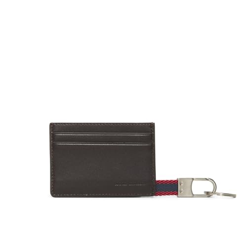 Brooks Brothers Men's Cardholder KC, Dark Brown3