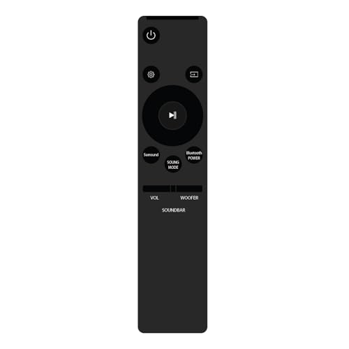 Image of ZIEVA Compatible with Samsung Soundbar Remote Control - Suitable for Home Theatre Sound bar Amplifier Music System - Please Match The Original Remote - (Samsung - 2758A)