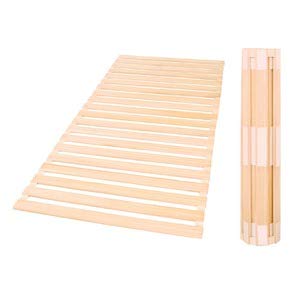 Amazon.co.jp: 日本製 ロール式桐すのこベッド（シングル） : Home