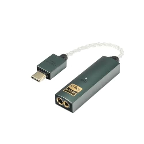 iFi audio Go Link Max - Tragbarer Kopfhörer-Verstärker/DAC-Dongle USB-C auf 3,5/4,4 mm - Plug-and-Play-Hi-Res-Audio mit Dynamic Range Enhancement - PCM 384kHz/DSD256
