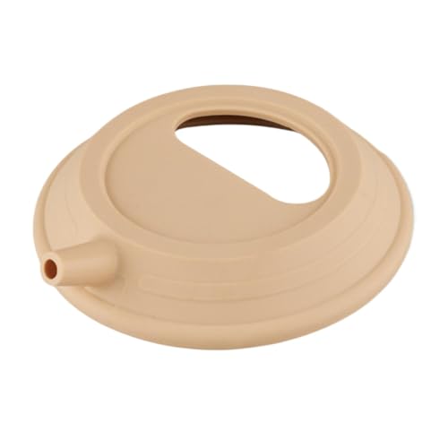 Tapa de silicona para cocinar, cubierta flexible para caldera de silicona, multiusos, resistente al calor y duradera, para uso en cocinas, camping, viajes y restaurantes, 5,31 x 4,92 x