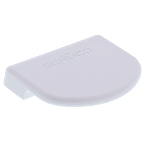 Poignée de porte de balcon, poignée, poignée de porte de terrasse Schüco avecun set de vis ToniTec Cover