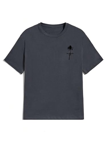 Men's Cocktail Graphic T-Shirts Short Sleeve Crew Neck Novelty Tee Shirt Tops3