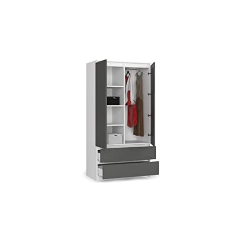 BDW Armoire 2 portes 180x90 cm Cover