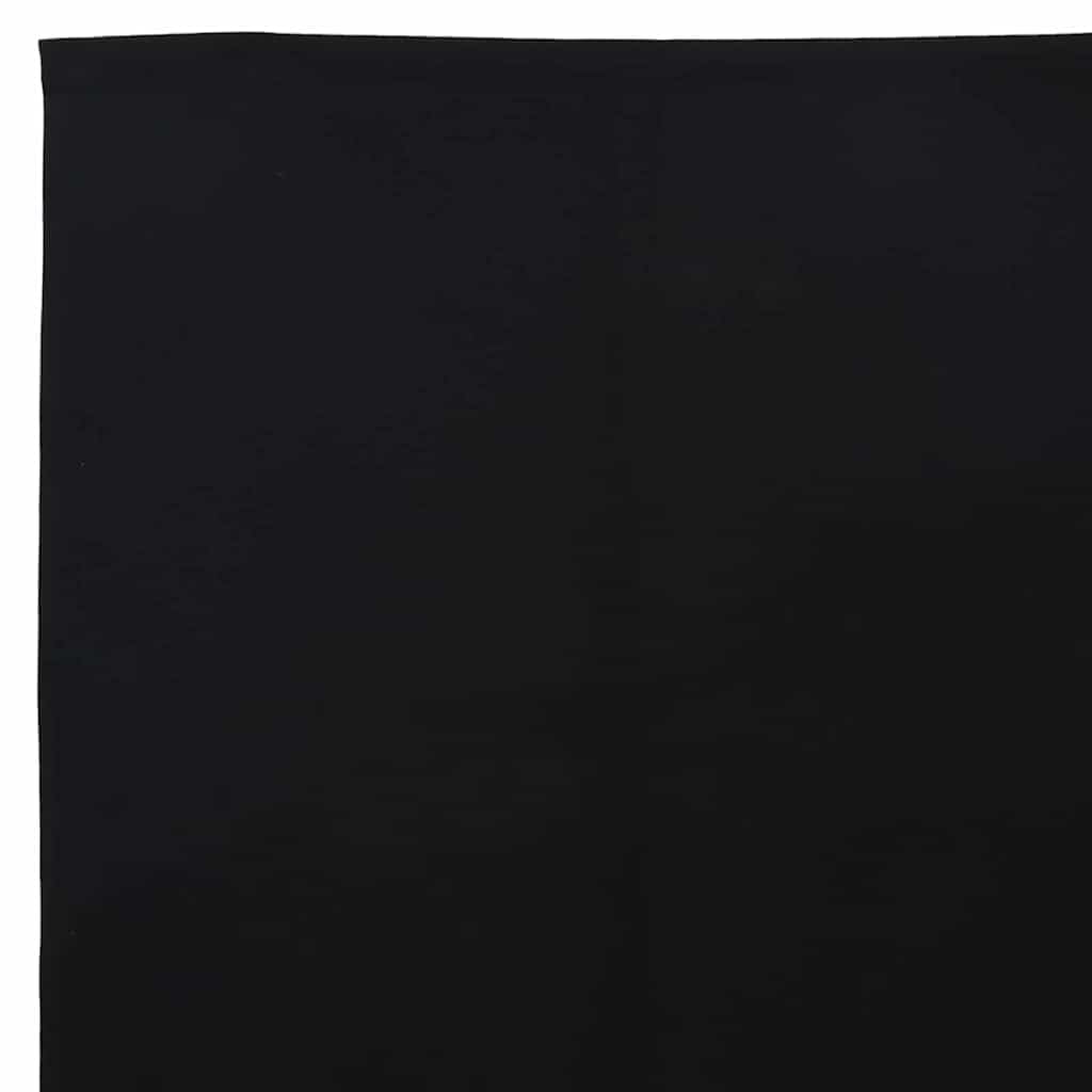 vidaXL Markisenersatzstoff Schwarz 580 x 295 cm Polyester, Balkon-Sichtschutz, modernes rechteckiges Sonnendach, strapazierfähiger UV-beständiger Stoff, wetterfester Unterstand