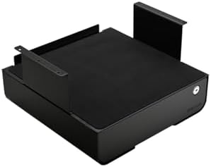 Locking Under Desk Drawer with Shelf (Black) by UPLIFT Desk image 5