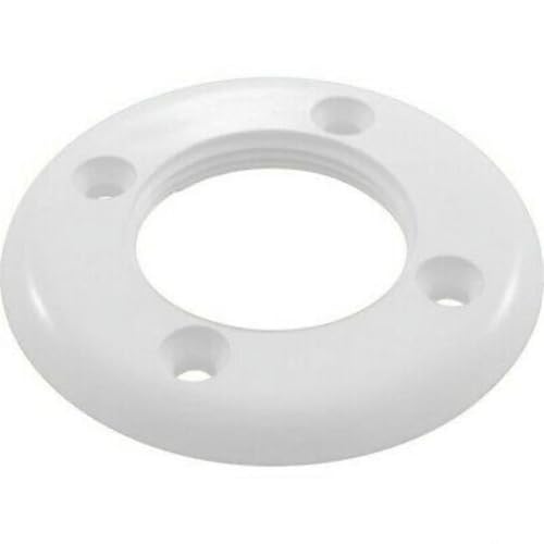 212 Main Vinyl Pool Threaded Face Plate, White
